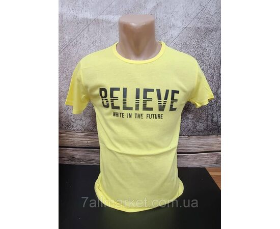 Фотография Футболка мужская BELIEVE р.M-2XL (3цв) "MODY" недорого оптом от прямого поставщика, изображение 2