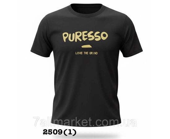 Фотография Футболка мужская молодежная PURESSO с  р-ры 48-58 (5цв)  "SKAY" недорого оптом от прямого поставщика, изображение 4