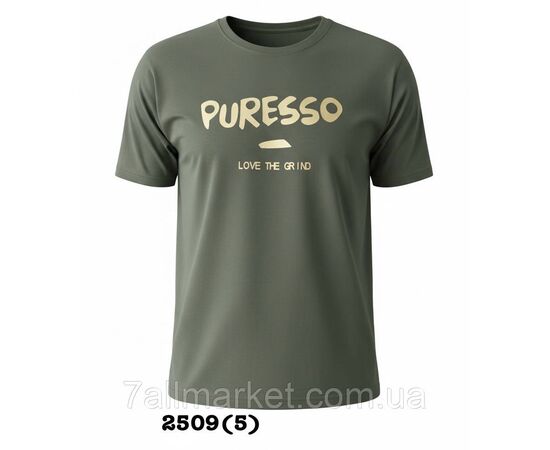 Фотография Футболка мужская молодежная PURESSO с  р-ры 48-58 (5цв)  "SKAY" недорого оптом от прямого поставщика, изображение 6