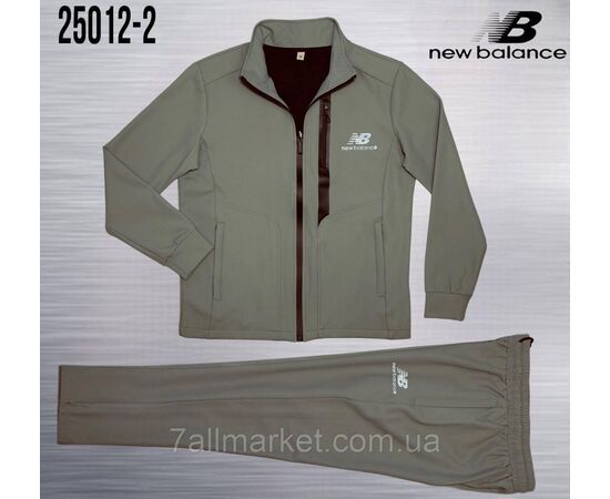 Фотография Спортивный мужской костюм на молнии New Balance размеры M-3XL (5цв) "REMAIN" купить недорого от прямого поставщика, изображение 5