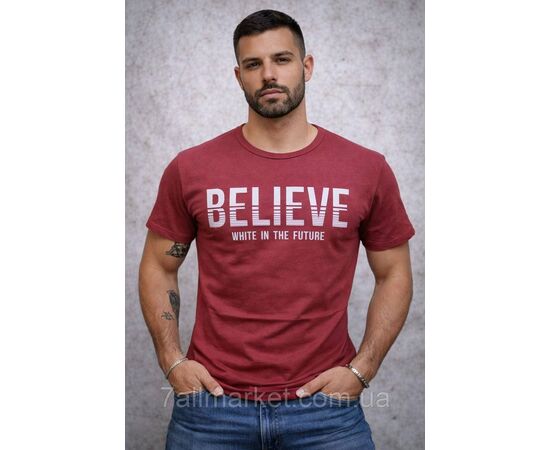 Фотография Футболка мужская BELIEVE р.M-2XL (3цв) "MODY" недорого оптом от прямого поставщика, изображение 5