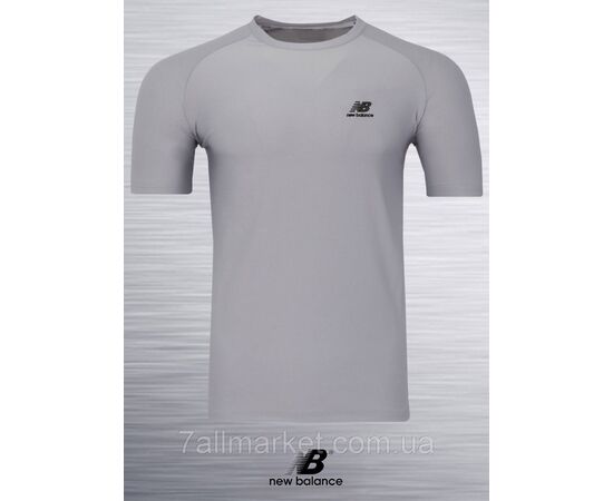 Фотография Футболка мужская молодежная New Balance р-ры S-2XL (7цв) "REMAIN" недорого оптом от прямого поставщика, изображение 3