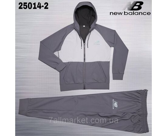 Фотография Спортивный мужской костюм на молнии New Balance размеры  M-3XL (7цв) "REMAIN" купить недорого от прямого поставщика, изображение 4
