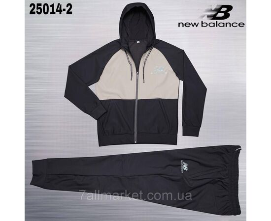 Фотография Спортивный мужской костюм на молнии New Balance размеры  M-3XL (7цв) "REMAIN" купить недорого от прямого поставщика, изображение 5