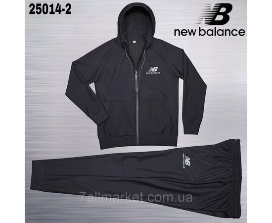 Фотография Спортивный мужской костюм на молнии New Balance размеры  M-3XL (7цв) "REMAIN" купить недорого от прямого поставщика, изображение 6