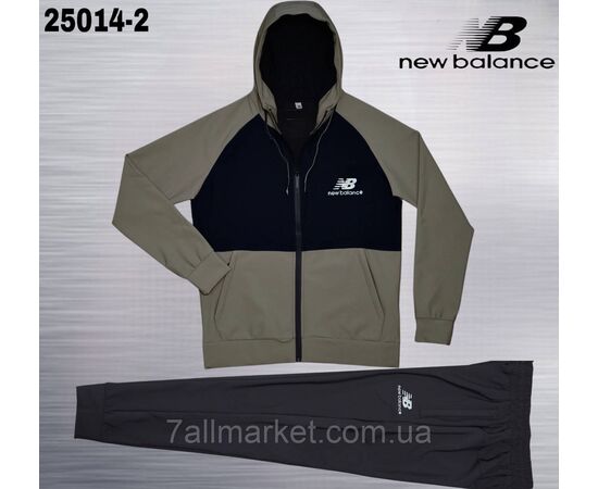 Фотография Спортивный мужской костюм на молнии New Balance размеры  M-3XL (7цв) "REMAIN" купить недорого от прямого поставщика, изображение 7