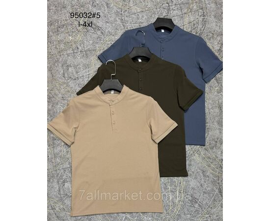 Фотография Футболка мужская молодёжная р-ры L-4XL (6цв) "PROSTOMEN" недорого оптом от прямого поставщика, изображение 2