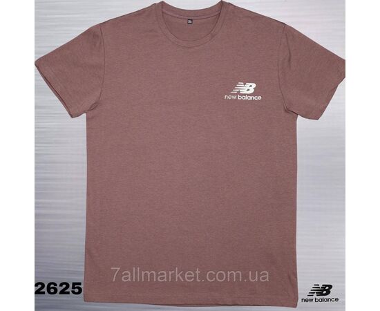 Фотография Футболка мужская молодежная New Balance р-ры M-3XL (7цв) "REMAIN" недорого оптом от прямого поставщика, изображение 3
