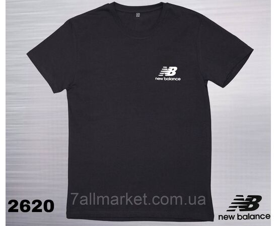 Фотография Футболка мужская молодежная New Balance р-ры M-3XL (7цв) "REMAIN" недорого оптом от прямого поставщика, изображение 4