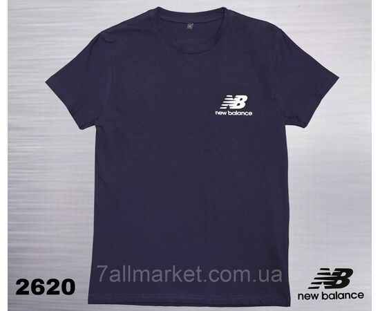 Фотография Футболка мужская молодежная New Balance р-ры M-3XL (7цв) "REMAIN" недорого оптом от прямого поставщика, изображение 5