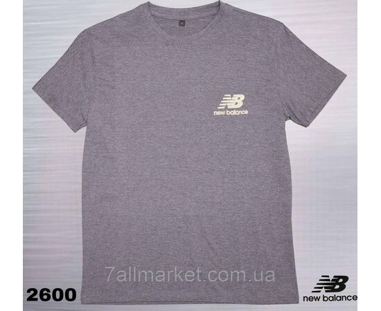 Фотография Футболка мужская молодежная New Balance р-ры M-3XL (7цв) "REMAIN" недорого оптом от прямого поставщика, изображение 7