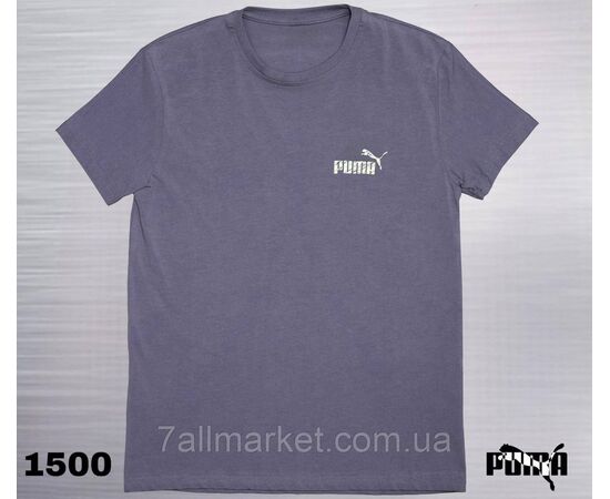 Фотография Футболка мужская молодежная Пума батал р-ры 2XL-6XL (6цв) "REMAIN" недорого оптом от прямого поставщика, изображение 3