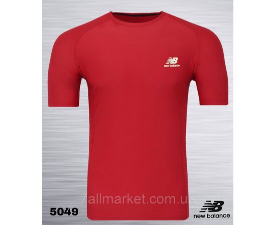 Фотография Футболка мужская молодежная New Balance р-ры S-2XL (8цв) "REMAIN" недорого оптом от прямого поставщика, изображение 2