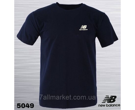 Фотография Футболка мужская молодежная New Balance р-ры S-2XL (8цв) "REMAIN" недорого оптом от прямого поставщика, изображение 4