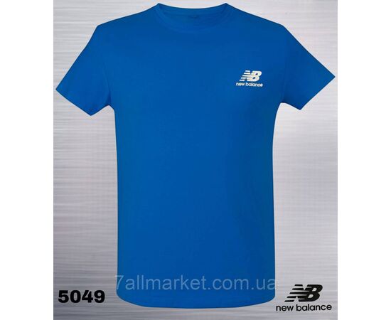 Фотография Футболка мужская молодежная New Balance р-ры S-2XL (8цв) "REMAIN" недорого оптом от прямого поставщика, изображение 6