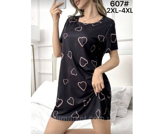 Фотография Туника женская молодёжная р-ры 2XL-4XL (4-цв) "FLOWER" купить недорого от прямого поставщика, изображение 2