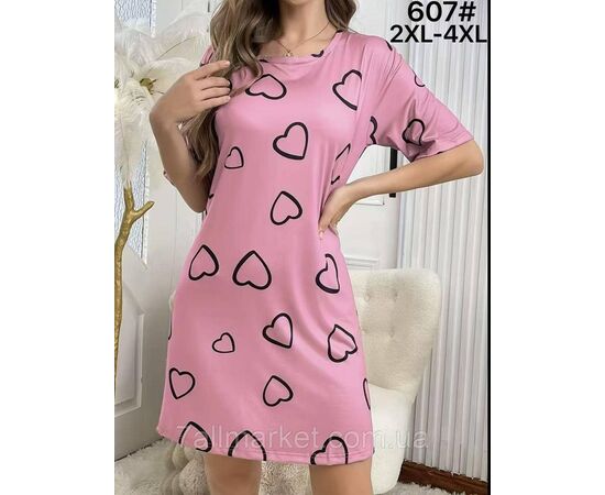 Фотография Туника женская молодёжная р-ры 2XL-4XL (4-цв) "FLOWER" купить недорого от прямого поставщика, изображение 4