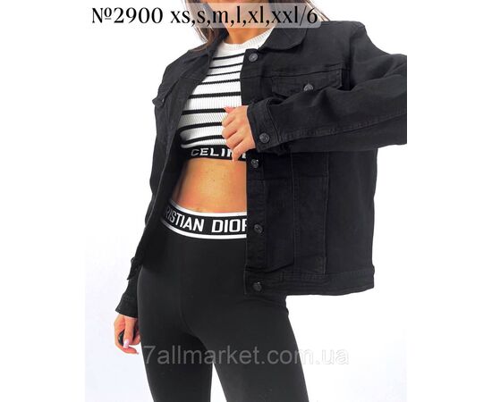 Фотография Джинсовая куртка размерный ряд XS,S,M,L,XL,XXL "PARTNERS" недорого от прямого поставщика, изображение 3