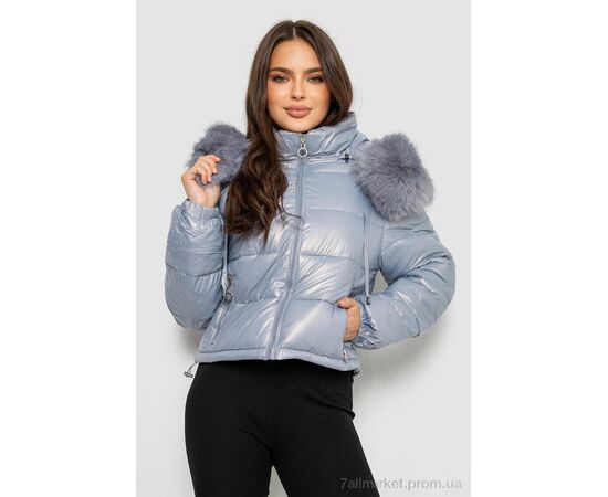 Фотография Куртка женская Зима 23-9 блакитний (5 шт. р.сетка XS-XL) "Massmag" недорого оптом от прямого поставщика, изображение 2