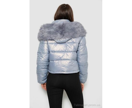 Фотография Куртка женская Зима 23-9 блакитний (5 шт. р.сетка XS-XL) "Massmag" недорого оптом от прямого поставщика, изображение 3