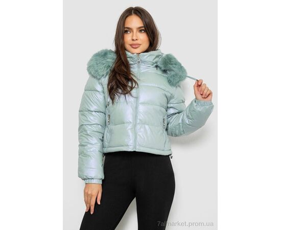 Фотография Куртка женская Зима 23-9 мятний (5 шт. р.сетка XS-XL) "Massmag" недорого оптом от прямого поставщика, изображение 2