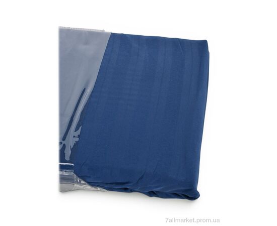 Постільна білизна  22129 (99203) blue Простирадло на резинці (180x200+25) (1 шт. р.сіткаOne size) "Obuvok" недорого оптом від прямого постачальника, зображення 2