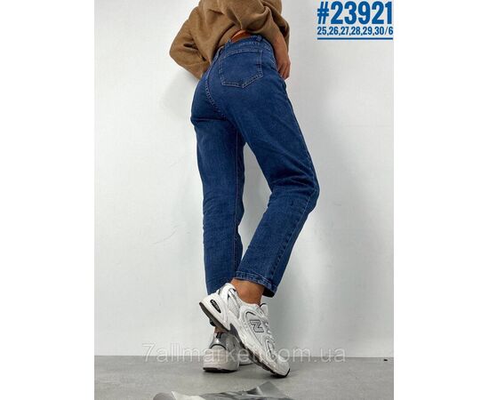 Джинси жіночі mom fit розмірний ряд 25,26,27,28,29,30 "PARTNERS" недорого від прямого постачальника, зображення 3