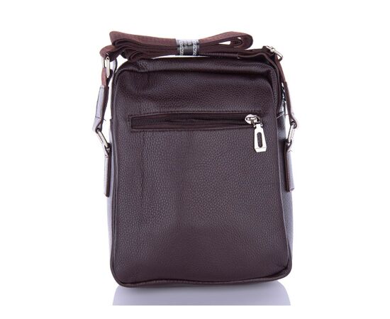 Сумка чоловіча S-2 brown р.20*23*5 "Trendshop" недорого оптом від прямого постачальника, зображення 2