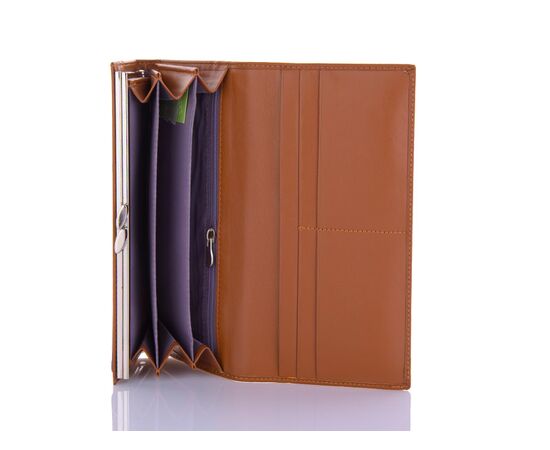 Фотография Кошелёк женский VO299 brown р.19*9*3 "Trendshop" недорого оптом от прямого поставщика, изображение 2