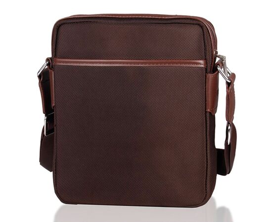 Фотография Барсетка мужская 54277 brown р.25*21*6 "Trendshop" недорого оптом от прямого поставщика, изображение 2