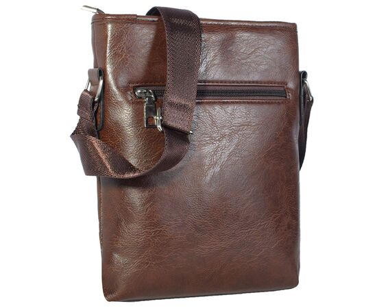 Фотография Барсетка мужская A54261 brown р.28*23*3 "Trendshop" недорого оптом от прямого поставщика, изображение 2