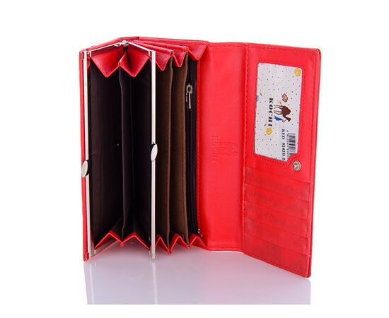 Фотография Кошелёк женский 5842B-24 red р.18*9*3 "Trendshop" недорого оптом от прямого поставщика, изображение 2