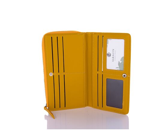 Гаманець жіночий 07221A yellow р.20*11*3 "Trendshop" недорого оптом від прямого постачальника, зображення 2