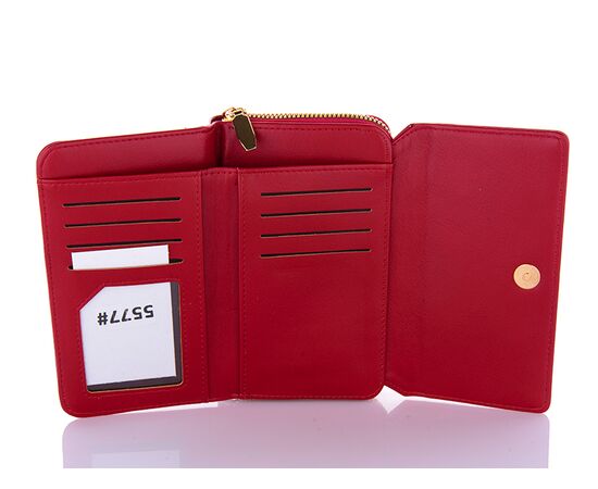 Гаманець жіночий 5577 red р.17*11*4 "Trendshop" недорого оптом від прямого постачальника, зображення 2