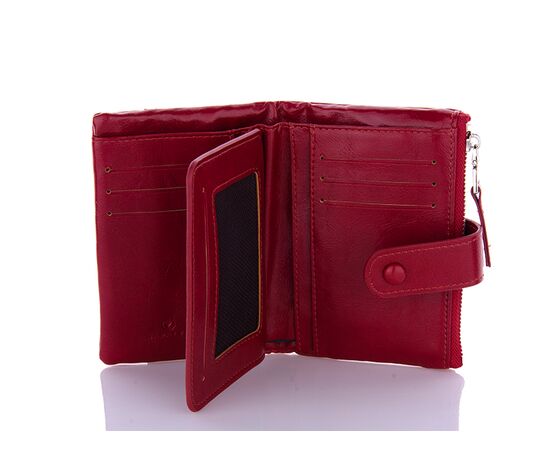 Гаманець жіночий ZK16B red р.14*9*3 "Trendshop" недорого оптом від прямого постачальника, зображення 2