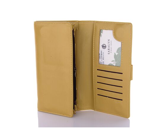 Гаманець жіночий ZY094 yellow р.19*9*3 "Trendshop" недорого оптом від прямого постачальника, зображення 2
