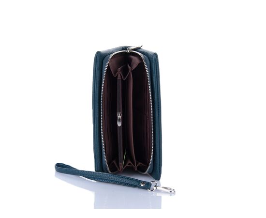 Фотография Кошелёк женский C8772 blue р.20*10*5 "Trendshop" недорого оптом от прямого поставщика, изображение 2