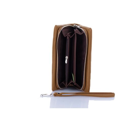 Фотография Кошелёк женский C8772 brown р.20*10*5 "Trendshop" недорого оптом от прямого поставщика, изображение 2
