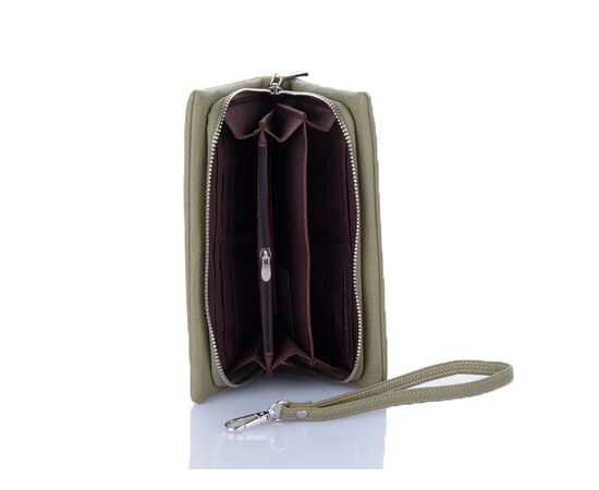 Фотография Кошелёк женский C8772 green р.20*10*5 "Trendshop" недорого оптом от прямого поставщика, изображение 2