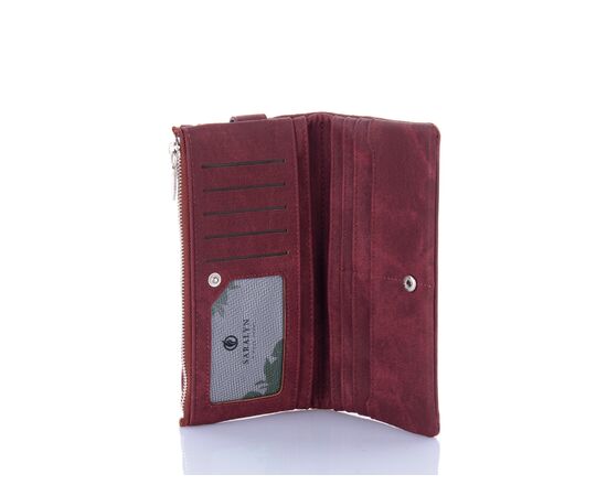 Гаманець жіночий Y7771A wine-red р.20*10*5 "Trendshop" недорого оптом від прямого постачальника, зображення 2