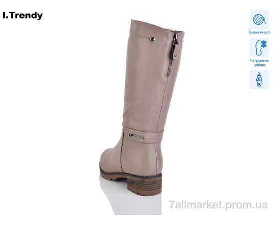 Фотография Сапоги женские удобные зима 786-3 (6 пар р.36-41) "Trendy" недорого оптом от прямого поставщика, изображение 2