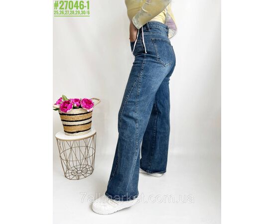 Джинси палаццо розмірний ряд 25,26,27,28,29,30 "PARTNERS" недорого від прямого постачальника, зображення 3