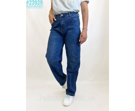 Джинси baggy jeans розмірний ряд  25,26,27,28,29,30 "PARTNERS" недорого від прямого постачальника, зображення 2