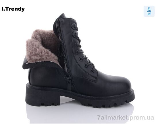 Черевики жіночі стильні Зима B5319 (6 пар р.36-41) "Trendy" недорого оптом від прямого постачальника, зображення 2
