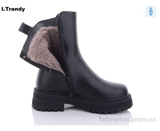 Черевики жіночі стильні Зима B5957 (6 пар р.36-41) "Trendy" недорого оптом від прямого постачальника, зображення 2