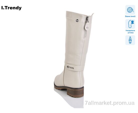 Чоботи жіночі зручні Зима 786-9 (6 пар р.36-41) "Trendy" недорого оптом від прямого постачальника, зображення 2