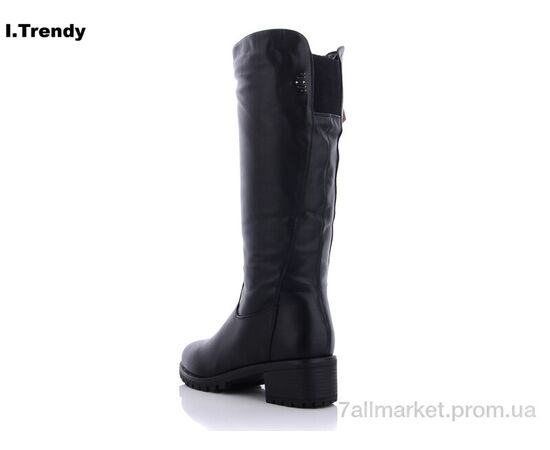Чоботи жіночі зручні Зима D265-1 (6 пар р.40-43) "Trendy" недорого оптом від прямого постачальника, зображення 2