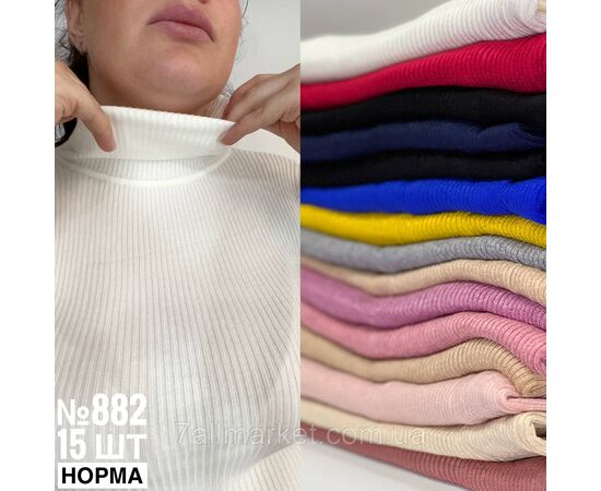 ТОНКИЙ ЖІНОЧИЙ ГОЛЬФ УНІВЕРСАЛЬНОГО РОЗМІРУ 44-50 "PARTNERS" недорого від прямого постачальника, зображення 2