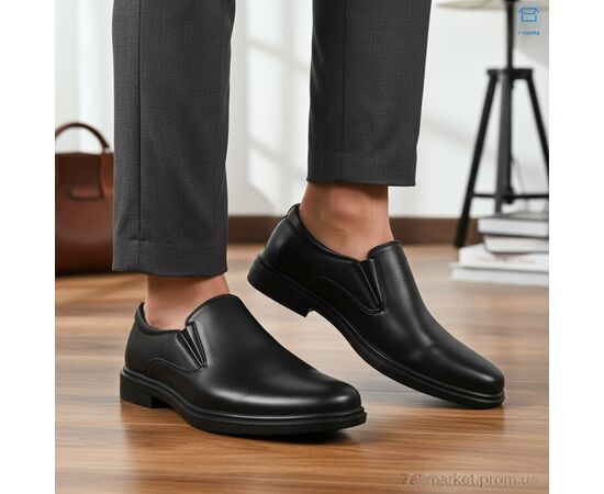 Туфлі чоловічі стильні Весна/осінь 021-3A (8 пар р.39-44) "MD-GRESSO-LUNASTEP" недорого оптом від прямого постачальника, зображення 2