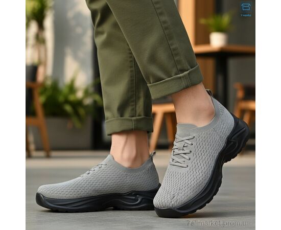 Кросівки чоловічі модні Літо 2607-3 (8 пар р.40-45) "MD-GRESSO-LUNASTEP" недорого оптом від прямого постачальника, зображення 2